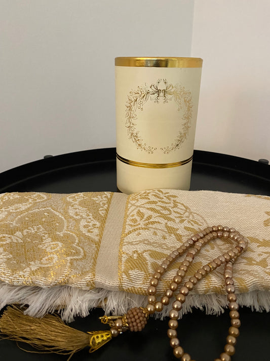 Coffret :  Tapis de Prière et Tasbih